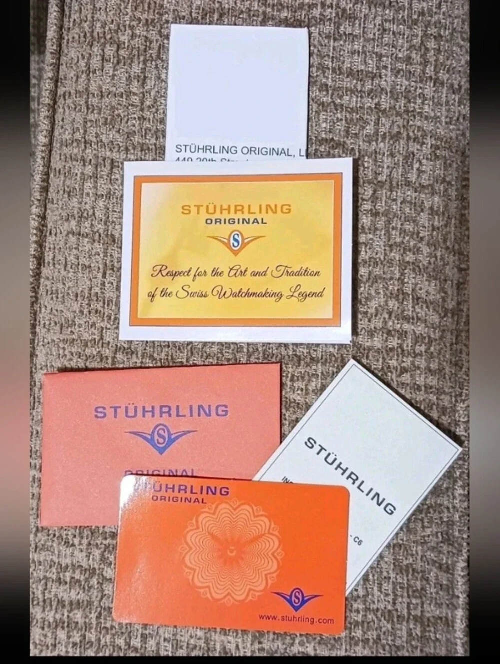 Stuhrling Original ☆seller note